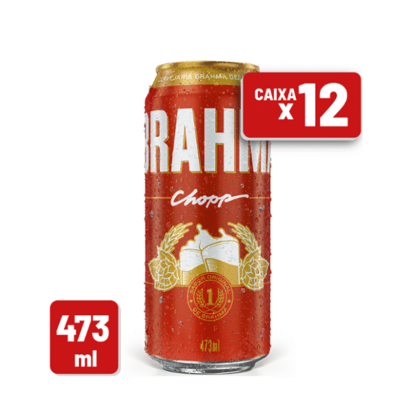 Brahma Chopp 473ml c/ 12 un
